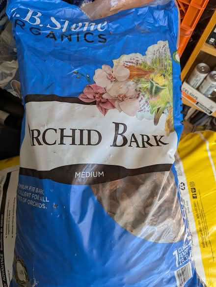 Photo of free 1. cubic foot of orchid bark (Hercules) #1