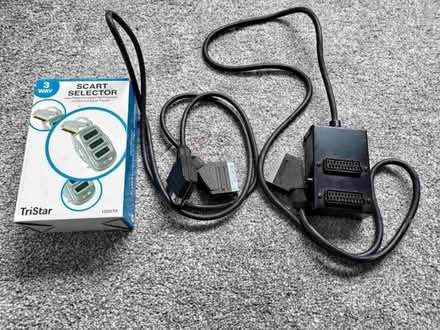 Photo of free Scart selector and leads (Bernards Heath AL1) #1