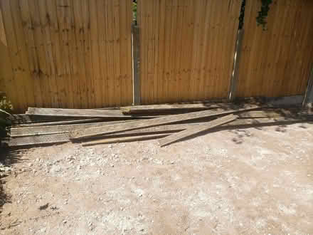 Photo of free Wooden decking planks - used (CH49) #1