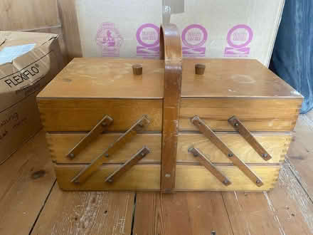 Photo of free Wooden sewing box (HR4) #1