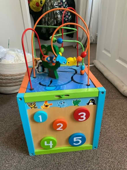 Photo of free Wooden play cube (WF14) #1