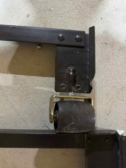 Photo of free Queen size metal bed frame (Dunstable, MA) #2