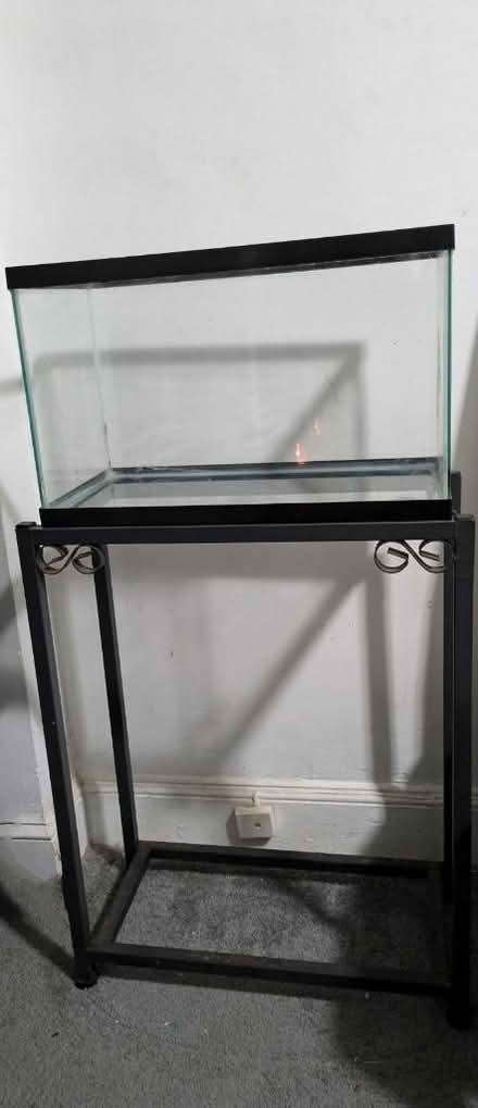 Photo of free Small fish tank and stand (Dc) #1