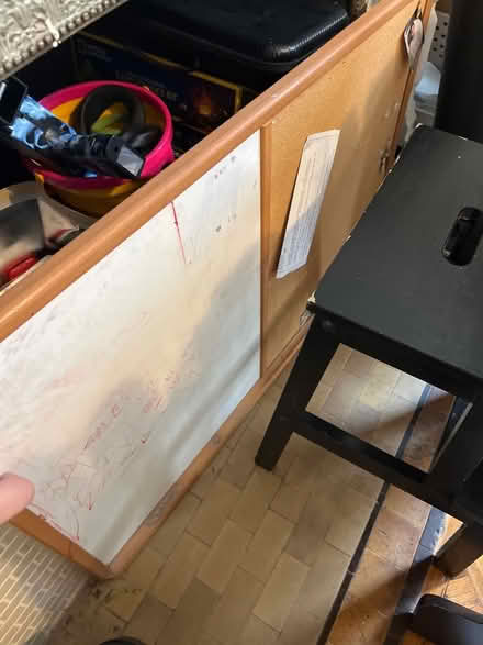 Photo of free White board cork board (Upper Westside) #1