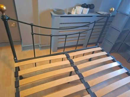 Photo of free Double bed frame (Orton Centre) #2