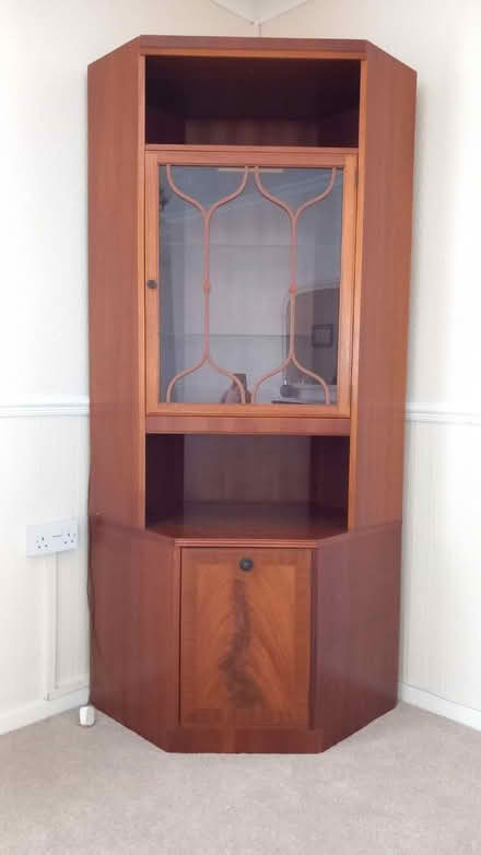 Photo of free Solid wood Corner display unit (Garforth LS25) #1