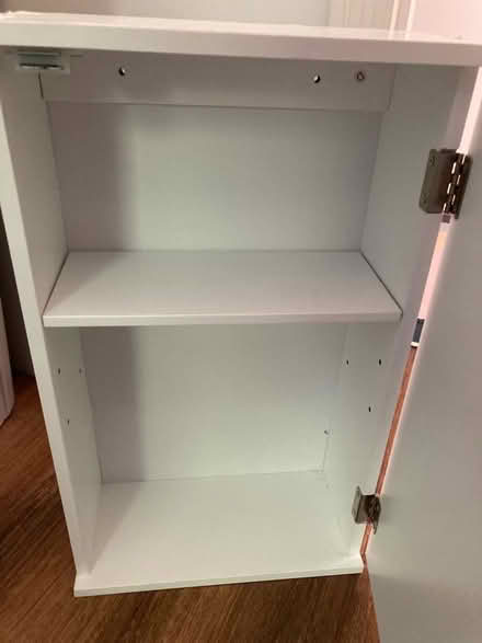 Photo of free White Small Bathroom Cupboard (Little Wymondley, SG4) #2