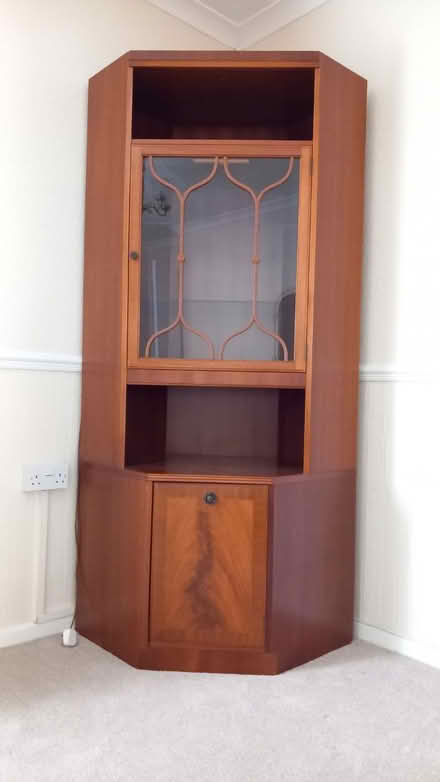 Photo of free Solid wood Corner display unit (Garforth LS25) #2