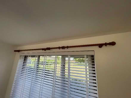 Photo of free X2 wooden curtain rails (Bracknell RG12) #1