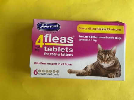 Photo of free Cat flea tablets (Bedford) #1