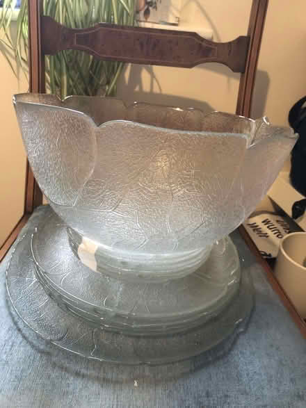 Photo of free Glass plates and salad bowls (Menai Bridge LL59) #1