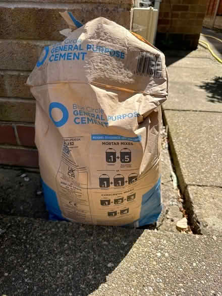 Photo of free General Purpose cement (Mount Nod, Coventry) #1