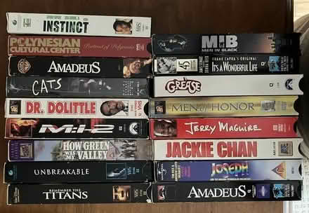 Photo of free Assorted VHS videos (Centrepointe)