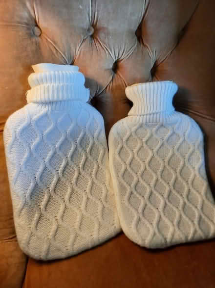 Photo of free Hot water bottles with chunky knit covers (Richmond TW9) #1
