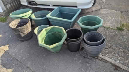 Photo of free Plastic planters and pots (Brimington S43) #1