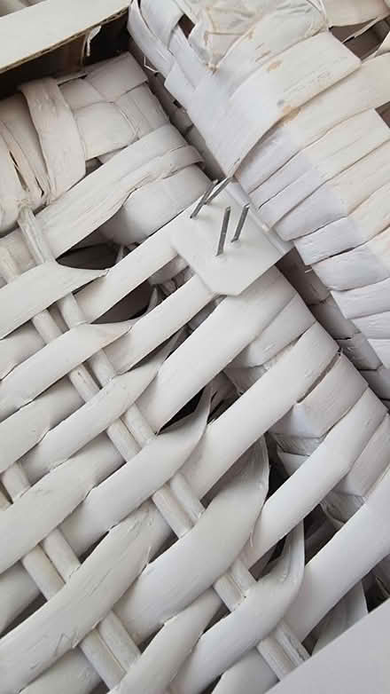 Photo of free White IKEA branas basket (SE18) #3