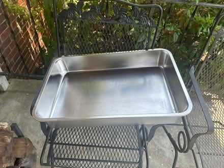 Photo of free Stainless Steel Litter Box for Cats (Tanley Rd & New Hampshire Ave) #1