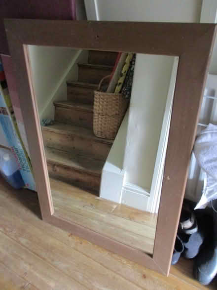 Photo of free Large, painted wood, Mirror (Kendal). Photo added. (Kendal LA9) #1