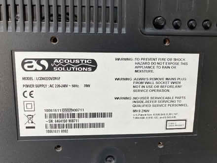 Photo of free 21” television-DVD player (North Hinksey OX2) #3