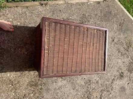 Photo of free Brown wicker chest (SE19) #2