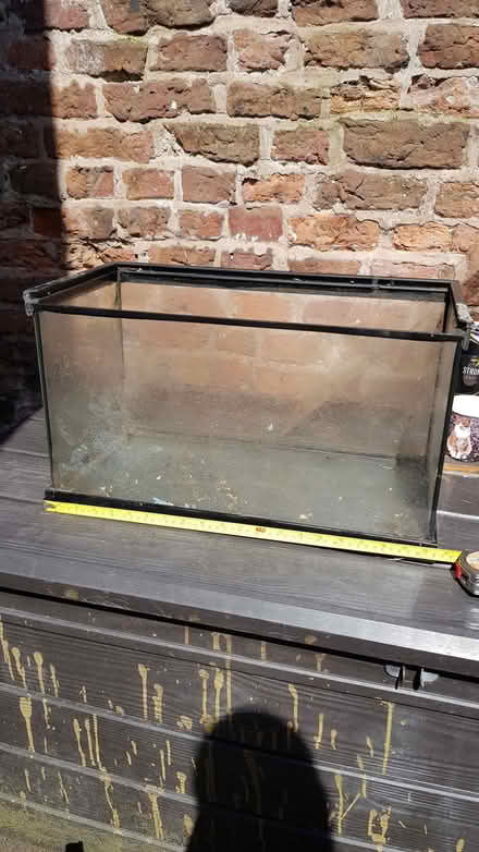 Photo of free Small glass Fish tabk (Orford WA2) #1