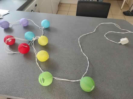 Photo of free String paper lanterns (CT10) #2