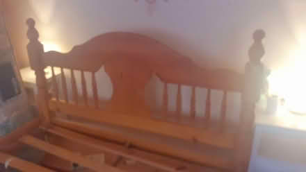 Photo of free Double bed base (Brandwood End B14) #1