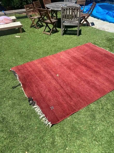 Photo of free Large area rug, poor condition (Berkeley) #2