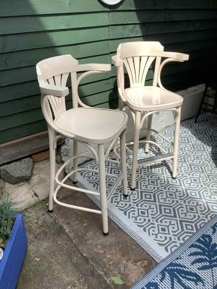 Photo of free Bar stools (Wigston Leicestershire.LE18) #2