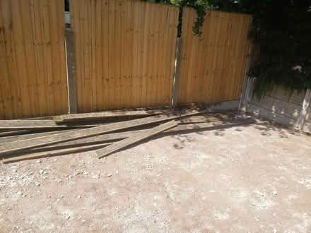 Photo of free Wooden decking planks - used (CH49) #2