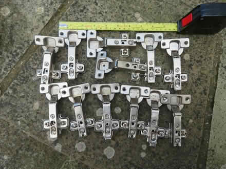 Photo of free 12 Kitchen Cabinet Hinges (Toftwood NR19) #1