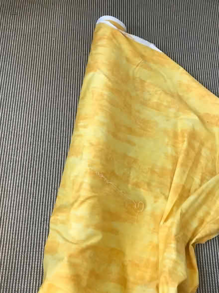 Photo of free Roll of yellow curtain fabric (SG6) #1