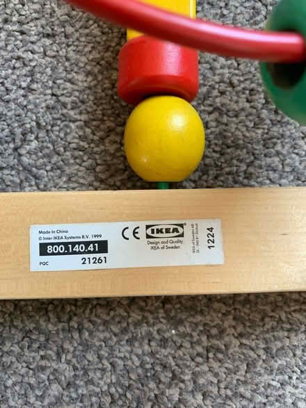 Photo of free Wooden bead toy (WF14) #2