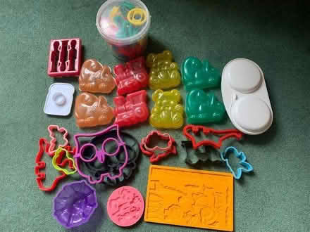 Photo of free Kitchen items including cookie cutters and jelly moulds (Trumpsgreen GU25) #1