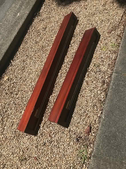 Photo of free 2 Pottery Barn picture ledges (San Anselmo near Andronico’s) #2