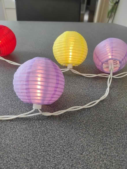 Photo of free String paper lanterns (CT10) #3