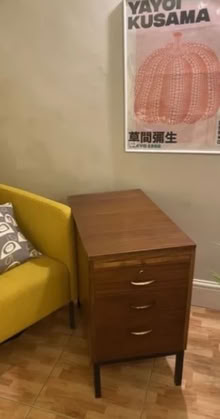 Photo of free Teak office furniture. Three drawers and extending leaf. (Milford DE56)