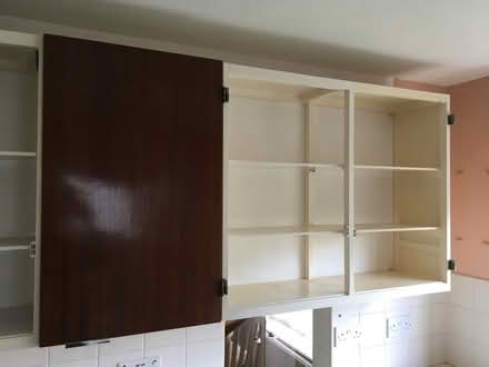 Photo of free Two kitchen wall cupboards (with doors) (Earlswood RH1) #1