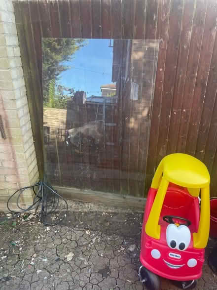 Photo of free Outdoor Table glass topper (Stevenage SG2) #1