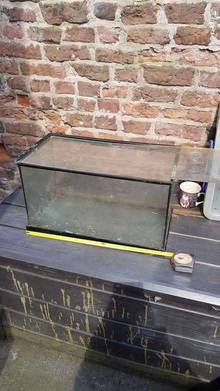 Photo of free Small glass Fish tabk (Orford WA2) #2