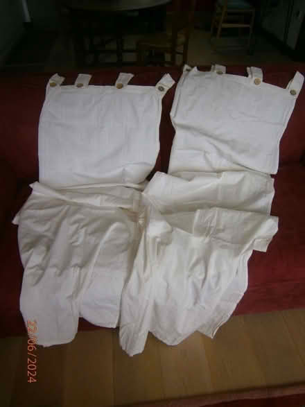 Photo of free Pair of cotton drapes (Denham UB9) #1