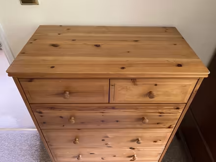 Photo of free Solid Pine Chest of Drawers (King's College Playing Fields HA4) #3