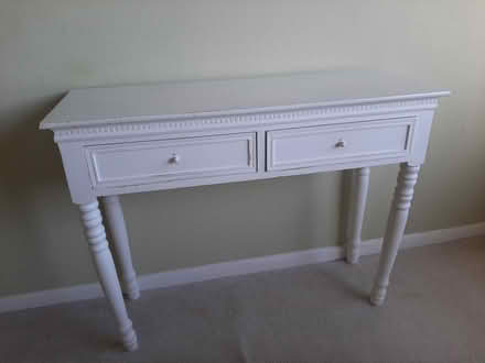 Photo of free White side table with drawers (Allesley Park CV5) #1