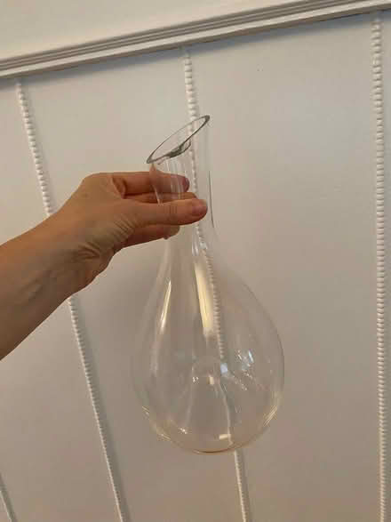 Photo of free Glass carafe with chip (Oakland) #1