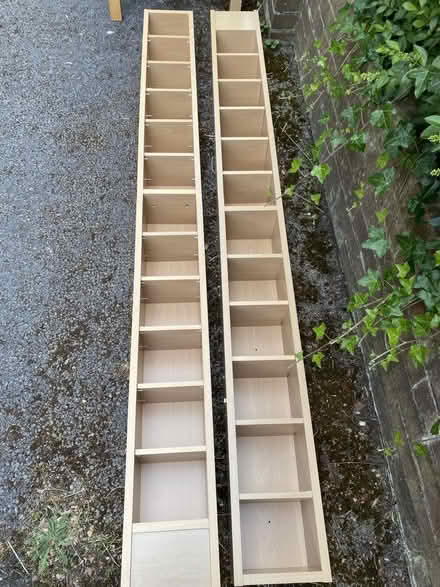 Photo of free 2 x IKEA CD/DVD storage units (2m tall) (Millfields CW5) #1
