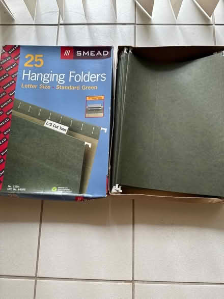 Photo of free 25 hanging folders standard size (North Bethesda) #1