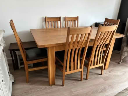 Photo of free Dining Table and 6 Chairs (Cowbridge CF71) #1