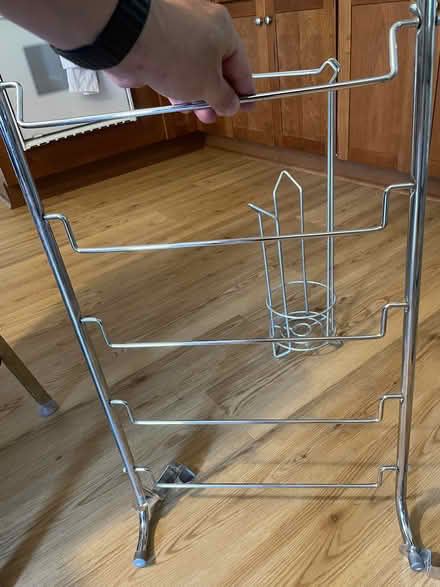 Photo of free Metal TP Stand & towel rack (Westerville) #2