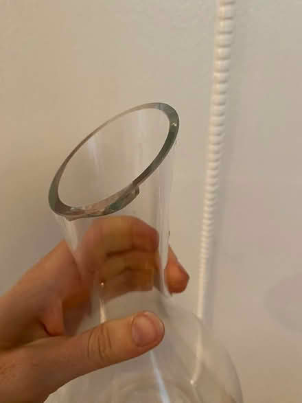 Photo of free Glass carafe with chip (Oakland) #4