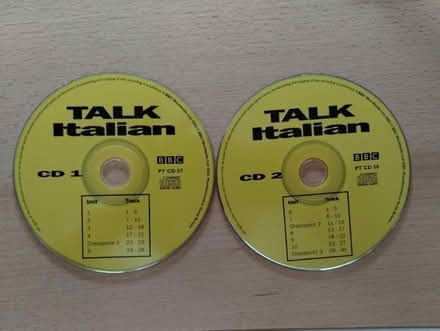 Photo of free BBC Talk Italian CDs (GU14) #1